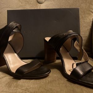 Brand new ‘Gladys Leather Heeled Sandal’ never worn
